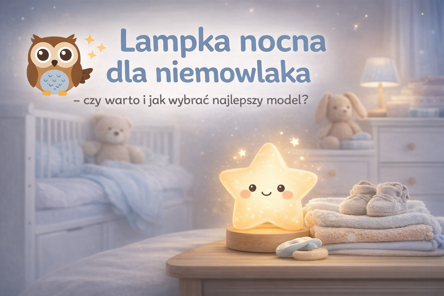 jaka lampka nocna dla niemowlaka będzie najlepsza?